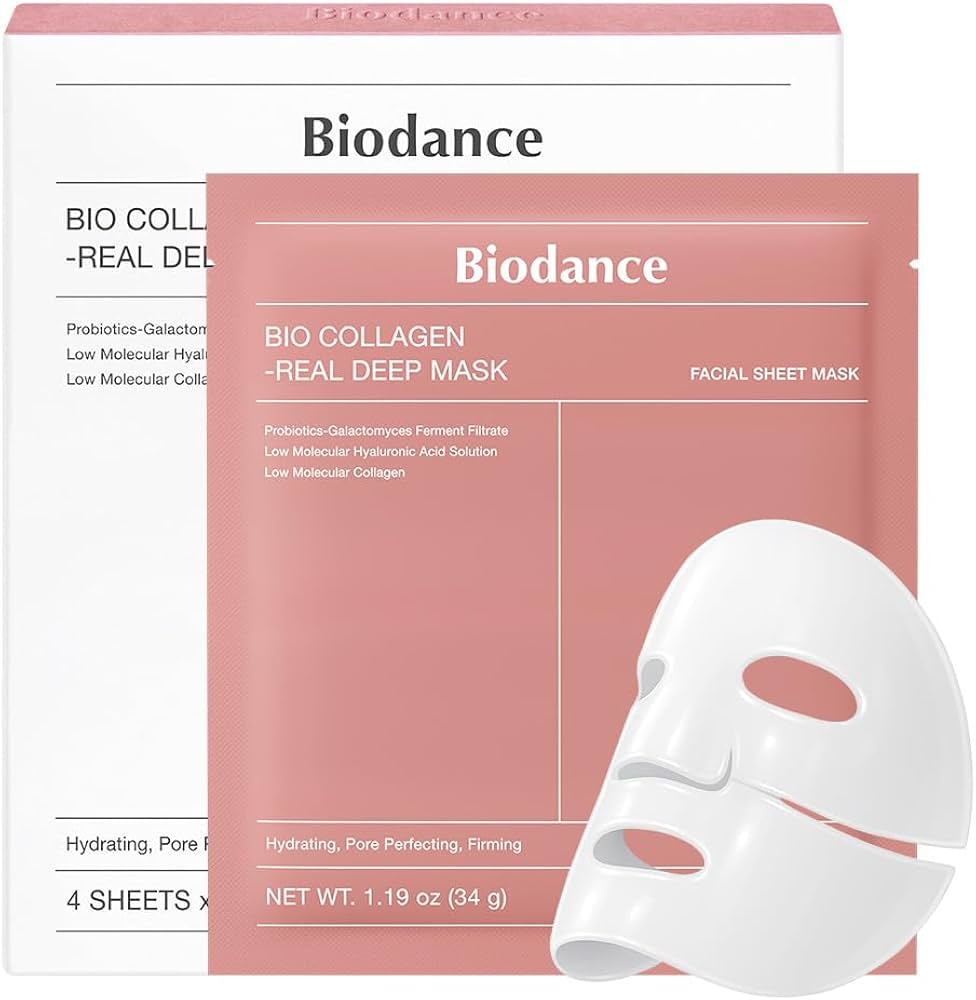 4Pcs Bio-Collagen Over night Mask